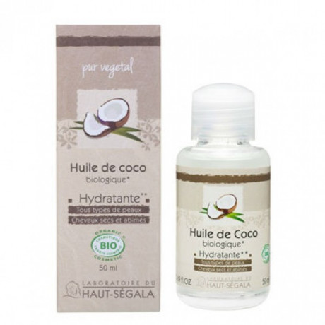 Haut-Ségala Les Huiles Végétales Coco Vierge Biologique 100ml