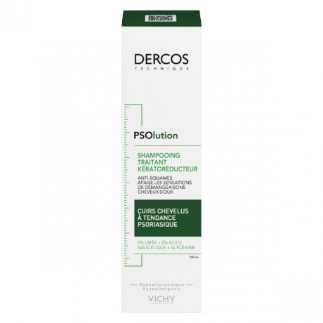 Vichy Dercos PSOlution Shampooing Traitant Kératoréducteur 200ml