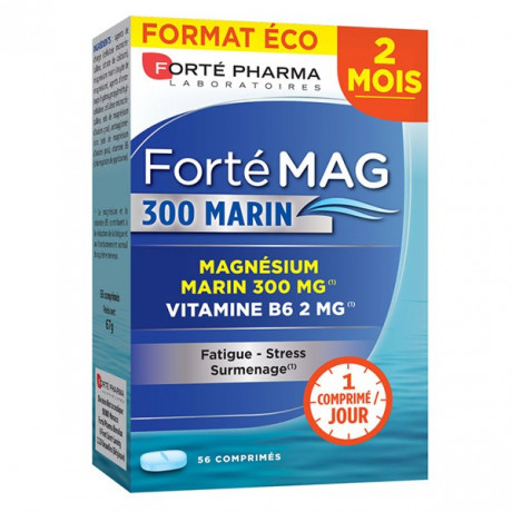 Forté Pharma Magné 300 Marin 56 Comprimés