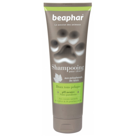 Beaphar Shampoing Chien Doux Tous Pelages 250 ml