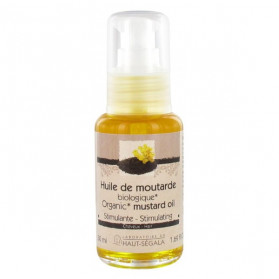 Haut-Ségala Huile de Moutarde Bio Stimulante Cheveux 50ml