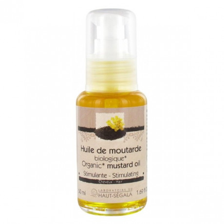 Haut-Ségala Huile de Moutarde Bio Stimulante Cheveux 50ml