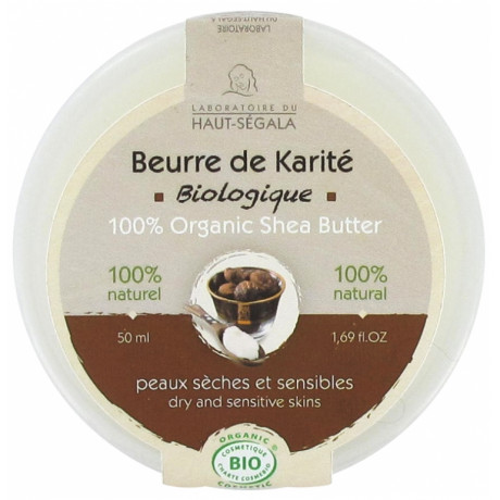 Haut-Ségala Beurre de Karité Bio 50 ml