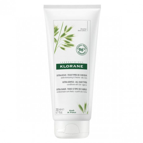 Klorane Avoine Baume Après-Shampooing Extra-Doux 200ml