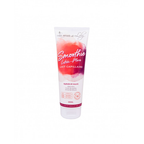 Les secrets de Loly Smoothie Litchi-Mure Lait hydratant et nourrissant 250ml