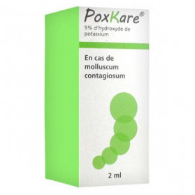 Poxkare Solution d'Hydroxide Potassium à 5% 2ml