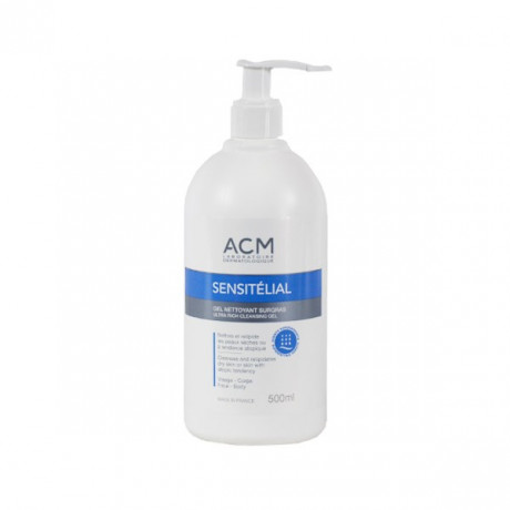 ACM Sensitélial Gel Nettoyant Surgras 500ml