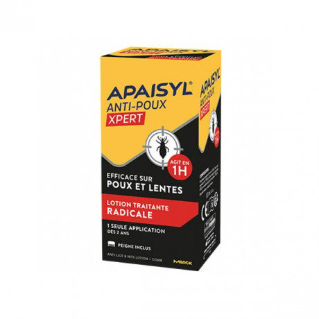 Apaisyl Xpert 100% Radical Poux et Lentes 100 ml