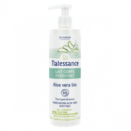 Natessance Bio Lait Corps Aloe Vera 400ml