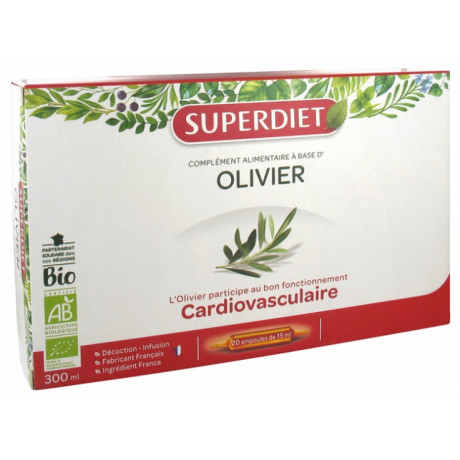 Super Diet Olivier Bio 20 Ampoules