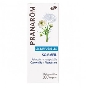 Pranarôm Les Diffusables Mélange d'Huiles Essentielles Sommeil Bio 30ml