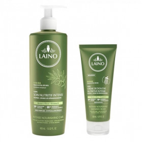 Laino Soin Nutritif Intense 400ml + Crème de Douche 200ml Offerte