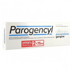 Parogencyl Dentifrice Prévention Gencives Blancheur Lot de 2 x 75ml