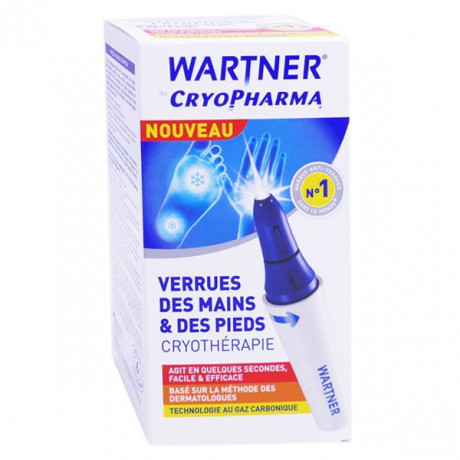 Wartner by Cryopharma Cryothérapie Anti-Verrues 14ml