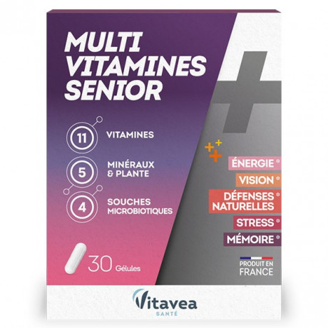 Nutrisanté Multivitamines Sénior 30 gélules