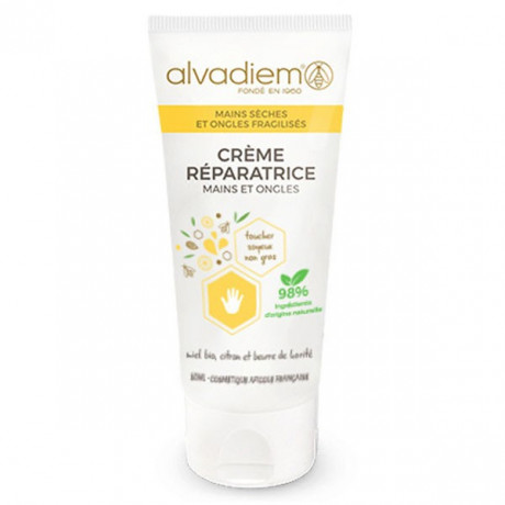 ALVADIEM CRÈME RÉPARATRICE MAINS ET ONGLES 50ml