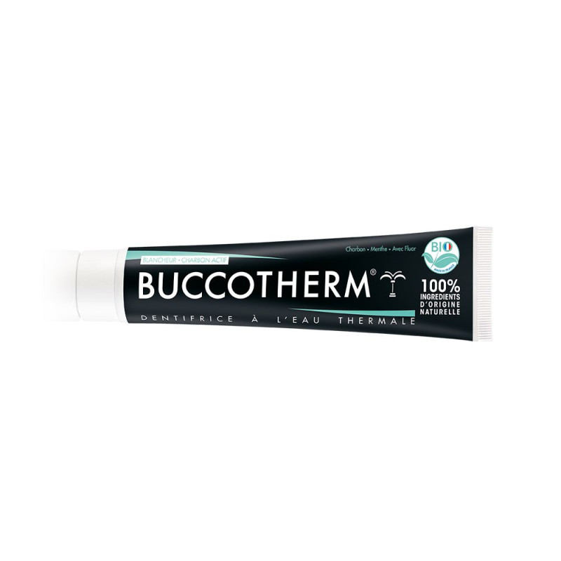 BUCCOTHERM DENTIFRICE BLANCHEUR AU CHARBON 75ML