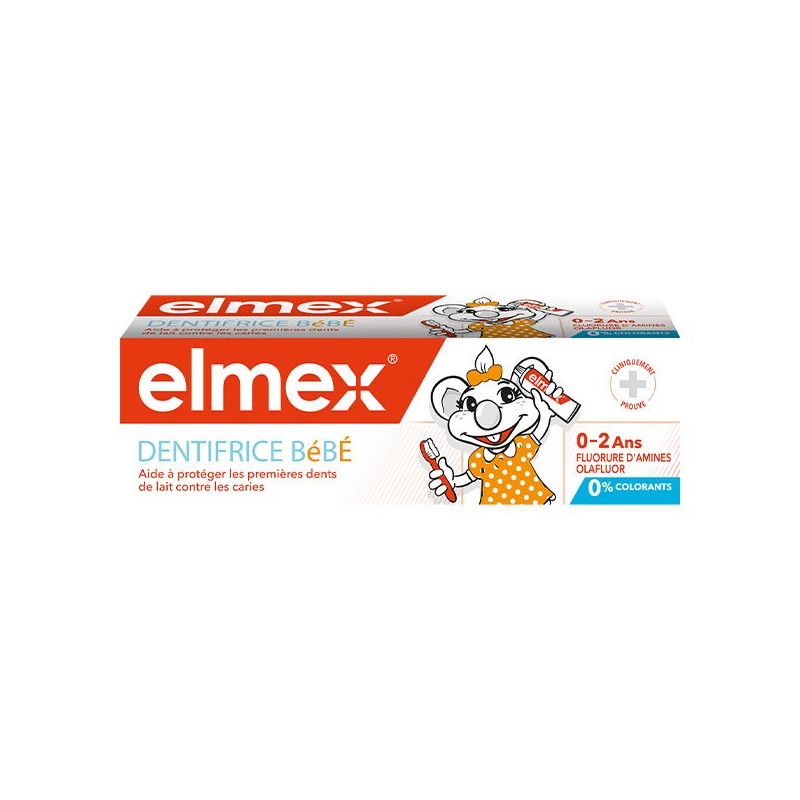 Elmex Dentifrice Bébé 0-2 ans 50 ml