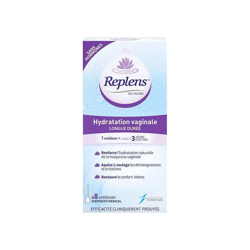 Replens Gel Vaginal 8 Doses