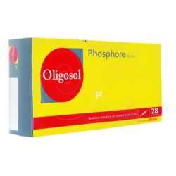 Oligosol Phosphore 28 ampoules