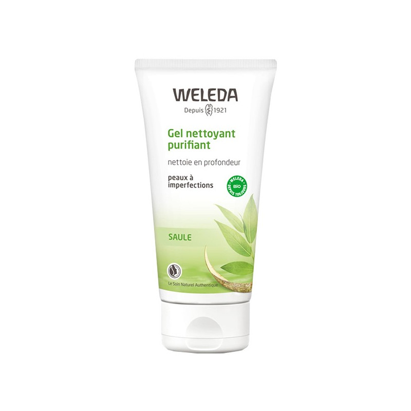 WELEDA SOINS ANTI IMPERFECTIONS GEL NETTOYANT SAULE BIO 100ML