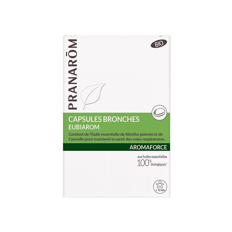 PRANAROM AROMAFORCE BRONCHES BIO 30 CAPSULES