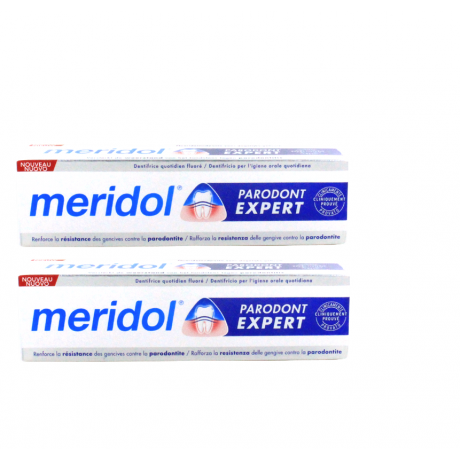 MERIDOL Dentifrice Parodont Expert, lot de 2x75ml