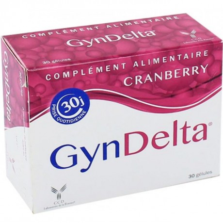 Gyndelta,  boite de 30 gélules