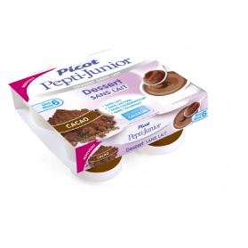 PICOT Pepti-junior Dessert sans lait dès 6 mois 4x100g CACAO