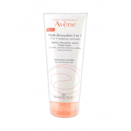 Avène Fluide Démaquillant 3 en 1 200 ml