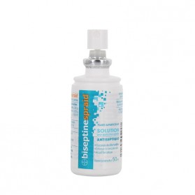 Biseptinespraid solution pour application cutanée 50ml