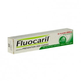 Fluocaril bi-fluore menthe gel dentifrice 250mg 75ml