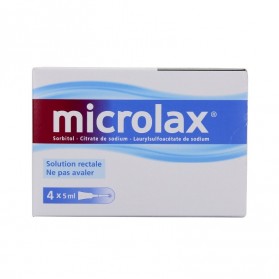 Microlax Solution Rectale 4x5ml