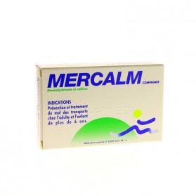 Mercalm 15 comprimés