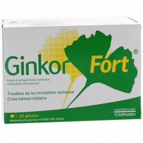 Ginkor fort 60 gélules