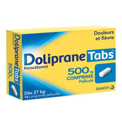 Doliprane Tabs 16 comprimés...